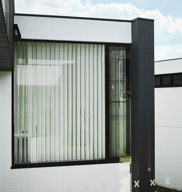 Window With Vertical Blinds — Whitsunday Blinds & Security In Beaconsfield, QLD