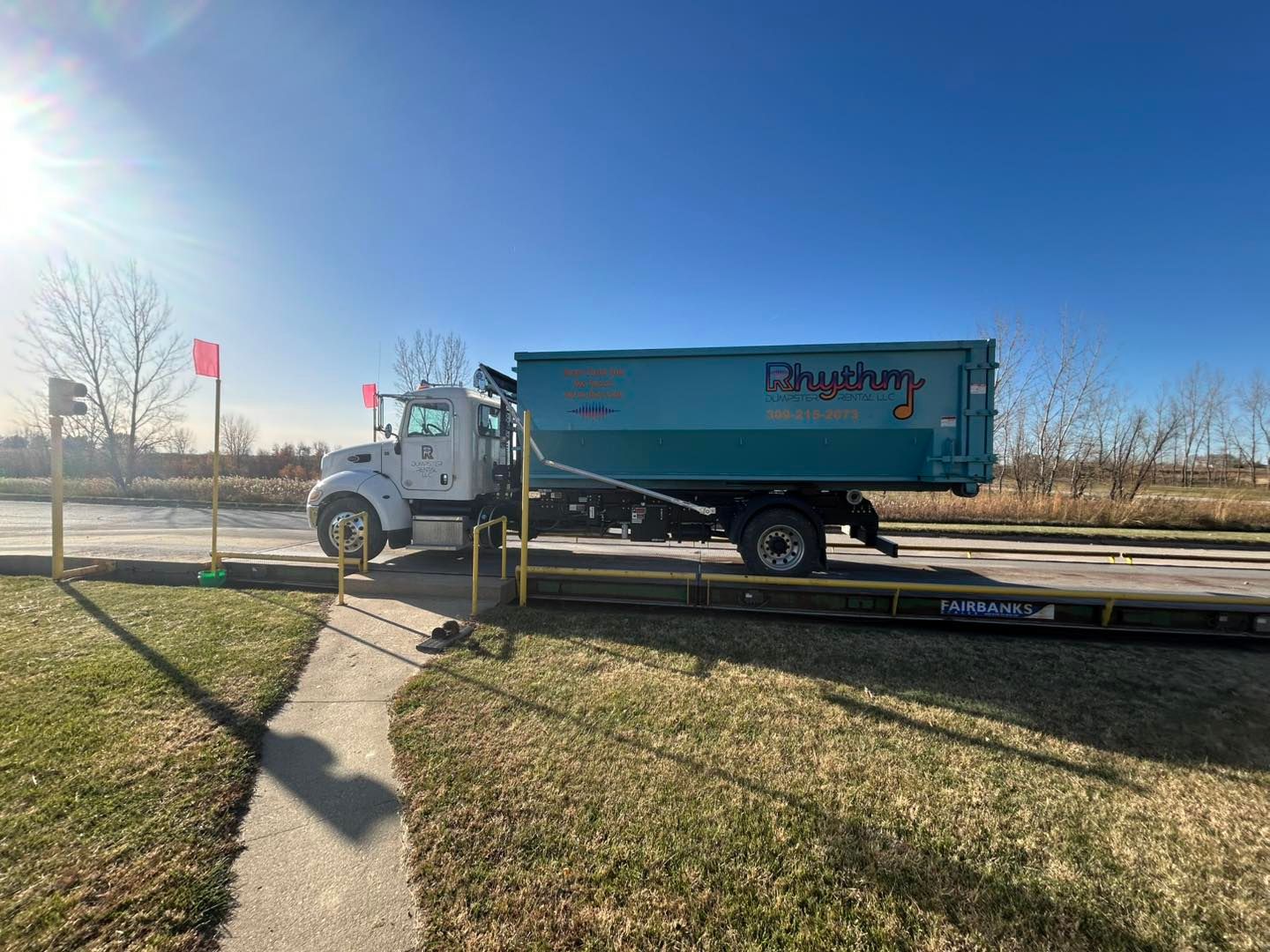 Rhythm Dumpster Rental LLC dumpster