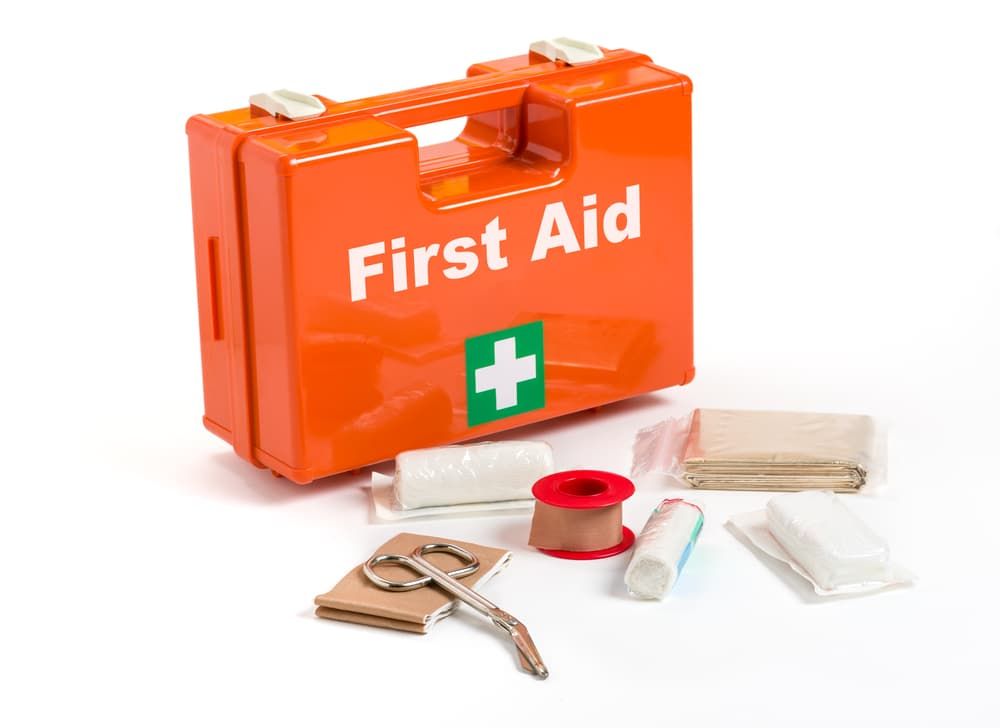 First Aid Kit with Dressing Material - First Aid in Mackay, QLD