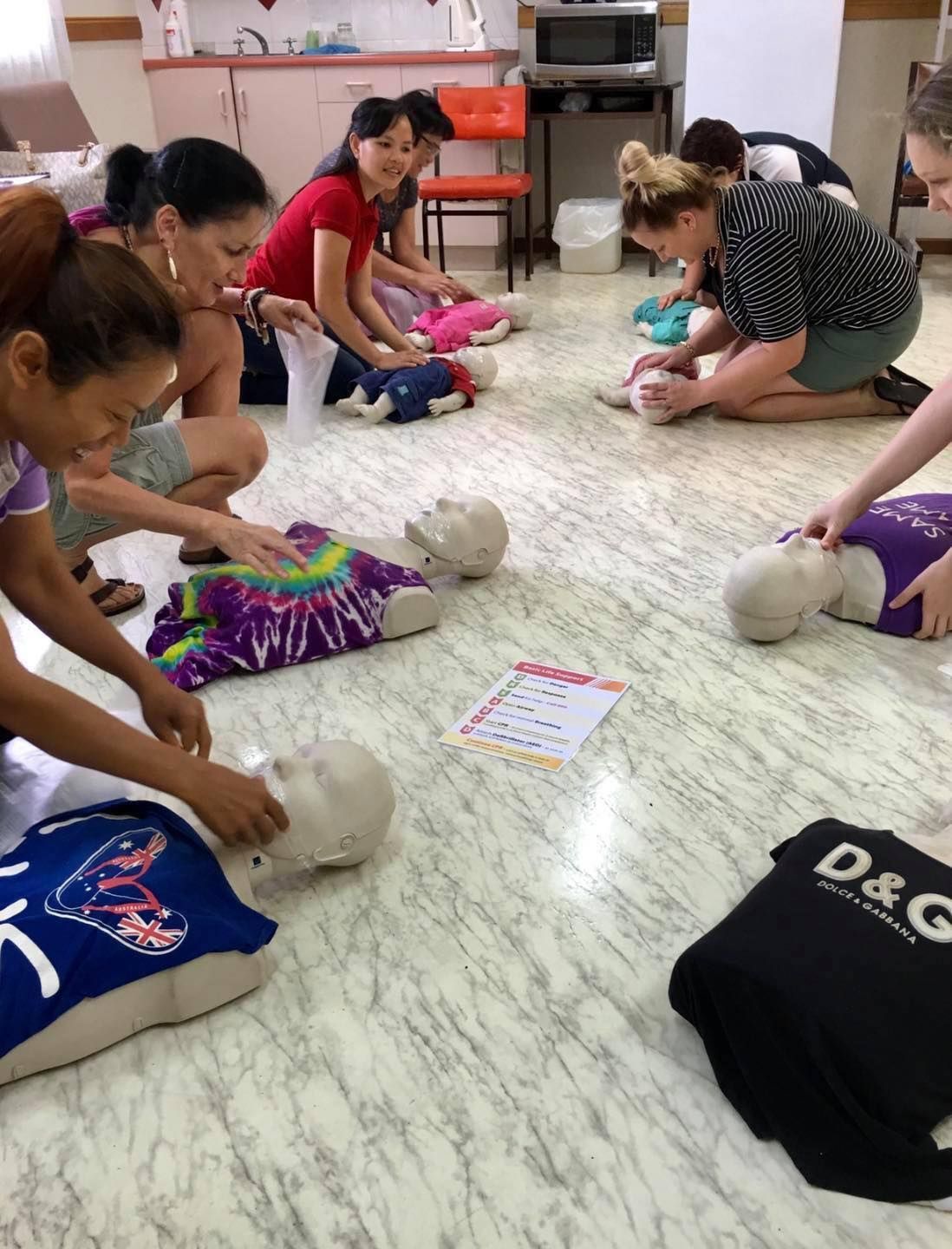 First Aid Tutorial on Active Students - First Aid in Mackay, QLD