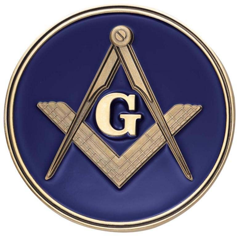 A masonic symbol with the letter g on it