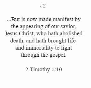 But is now made manifest by the appearing of our savior