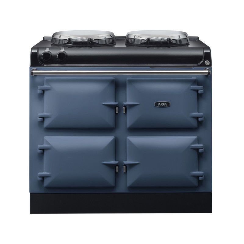 Photograph of AGA R3-100 With Twin Hotplates Electric Range Cooker