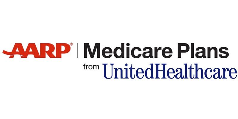 The logo for aarp medicare plans from united healthcare.