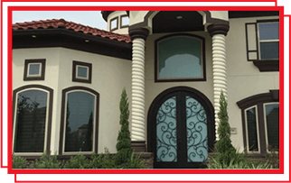 beautiful modern house with tinted windows in colorado springs