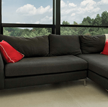 living room with tinted windows secured from harmful uv rays from the sun in colorado springs