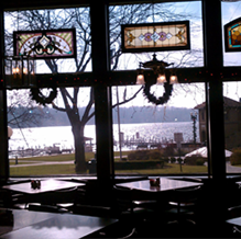 the window of a restaurant protected from harmful rays of the sun in colorado springs