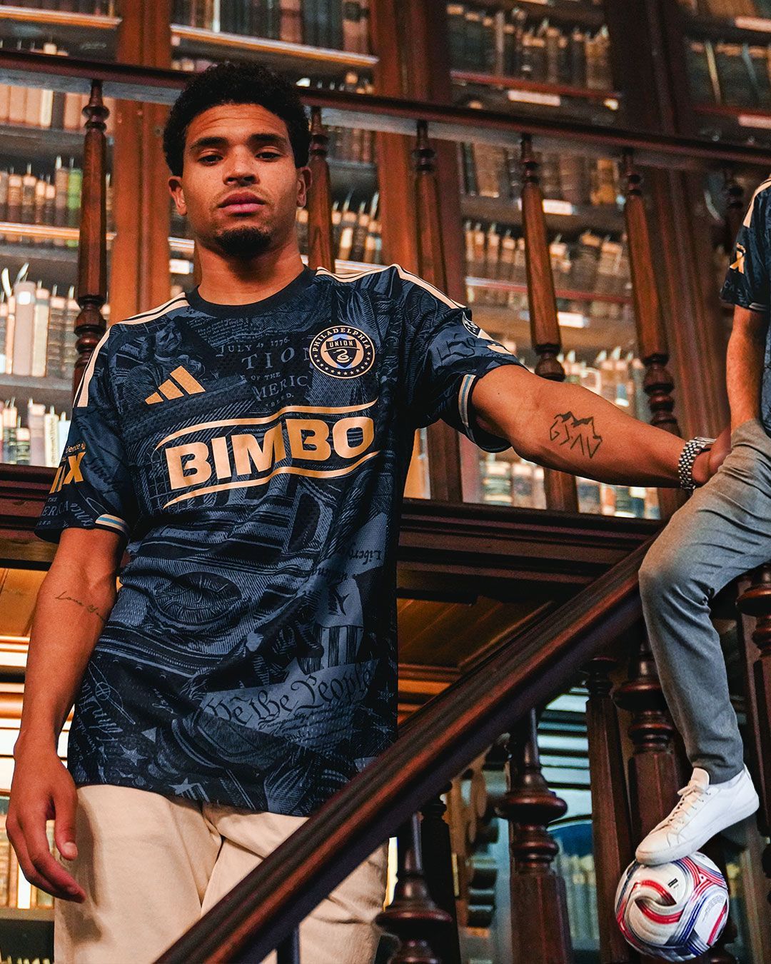 Philadelphia Union 1776 Jersey Photoshoot