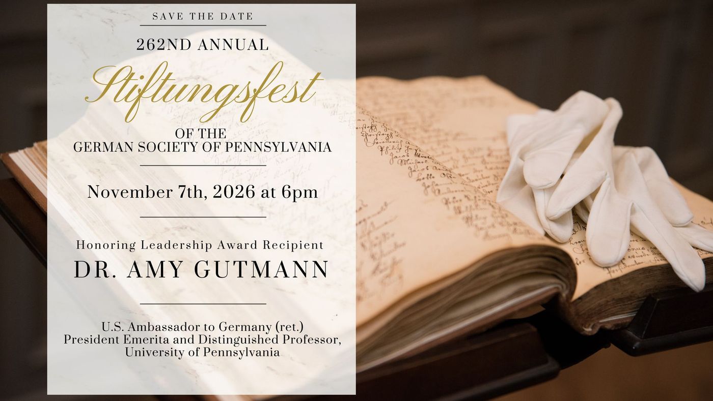 Stiftungsfest Gala 2026 Save The Date Banner