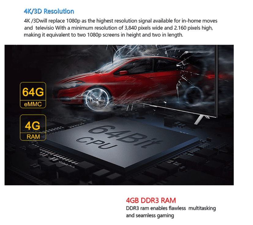 Live Media Streaming  TV  Set Top Box  HD 4K