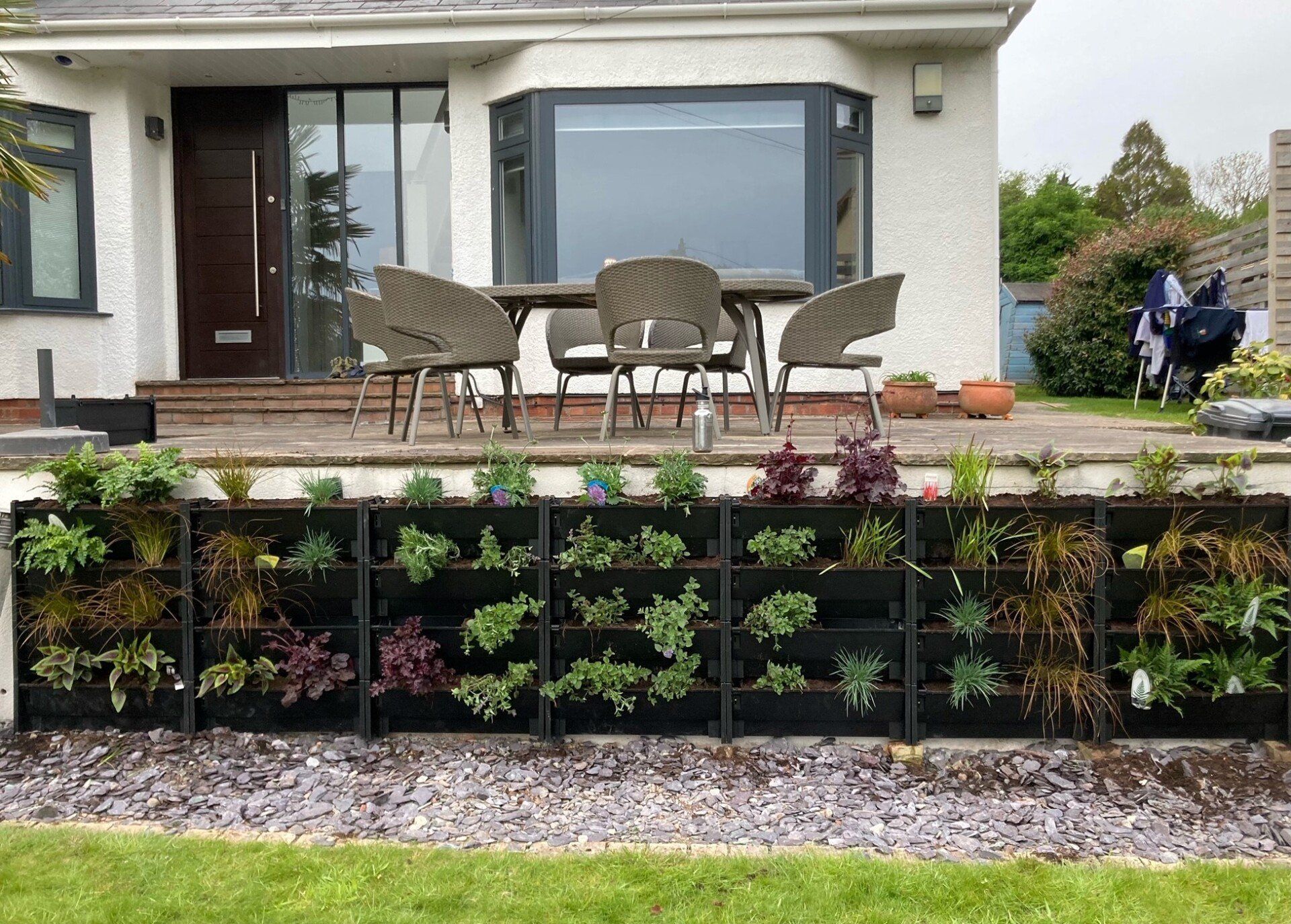 PlantBox living wall purchase via our online shop and installed by the client.