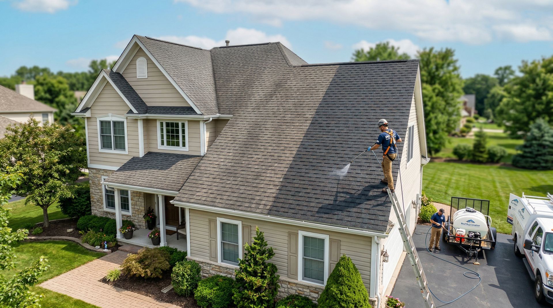 Residential roof rejuvenation Chandler AZ
