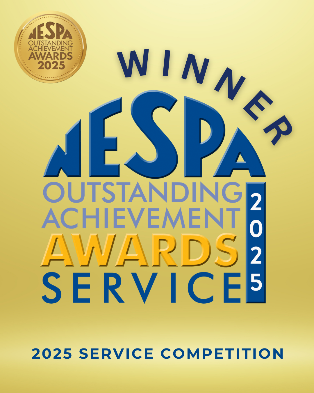 A logo for vespa outstanding achievement awards