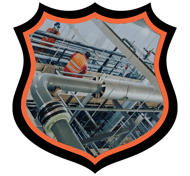 Scaffolding within a factory