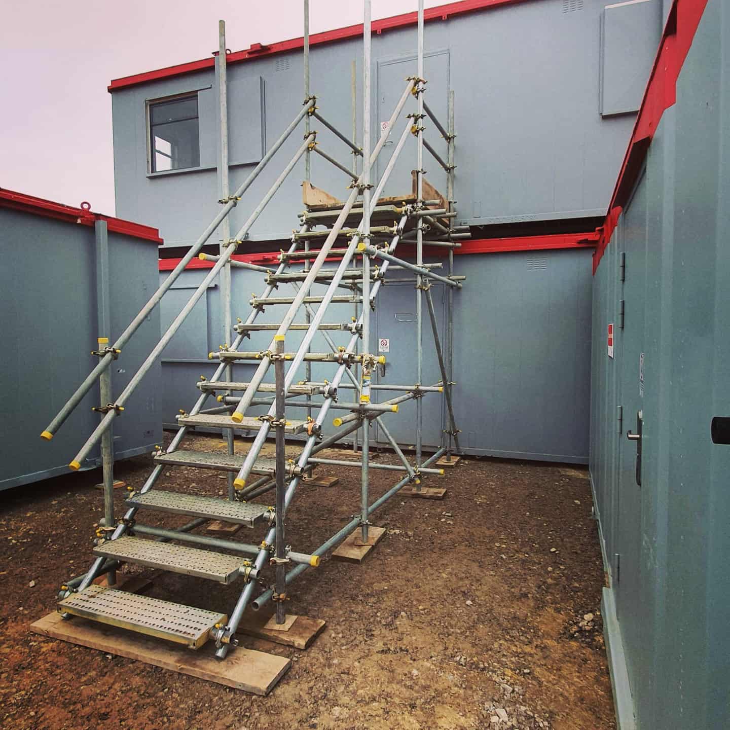 Stair Access to Cabin