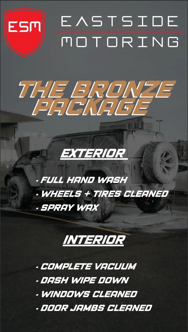 The Bronze Package | Eastside Motoring