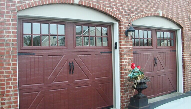 red garage — garage doors in Florence, NJ