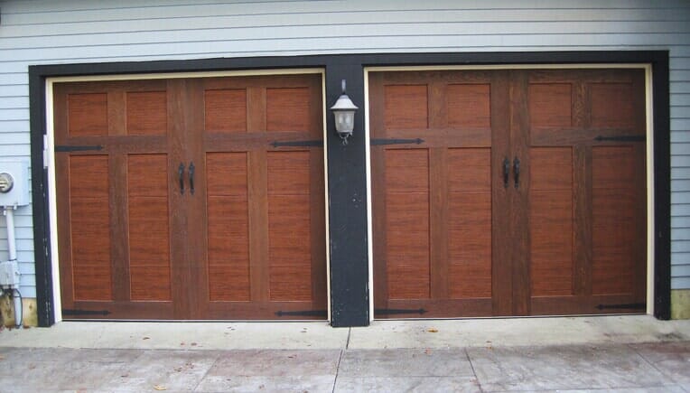brown garage — garage doors in Florence, NJ