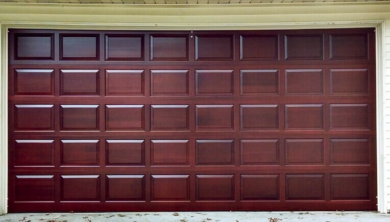 red — garage doors in Florence, NJ