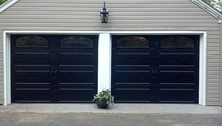blue two door — garage doors in Florence, NJ