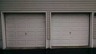 Before Garage Door 3rd Set — Florence, NJ — Russell Garage Door Co. Inc.