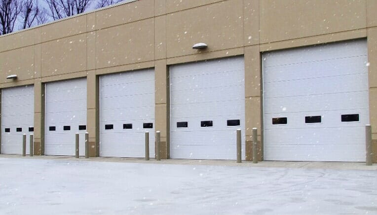 White Garage Doors — Commercial Garage Doors in Florence, NJ