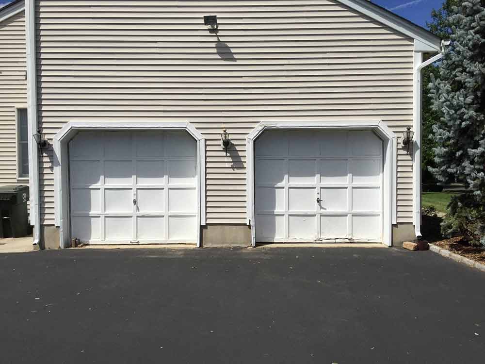 Before Garage Door 6th Set — Florence, NJ — Russell Garage Door Co. Inc.