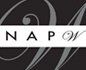 A black and white image of a nap logo on a black background — Naples, FL — Genuine Home Builders, Inc.