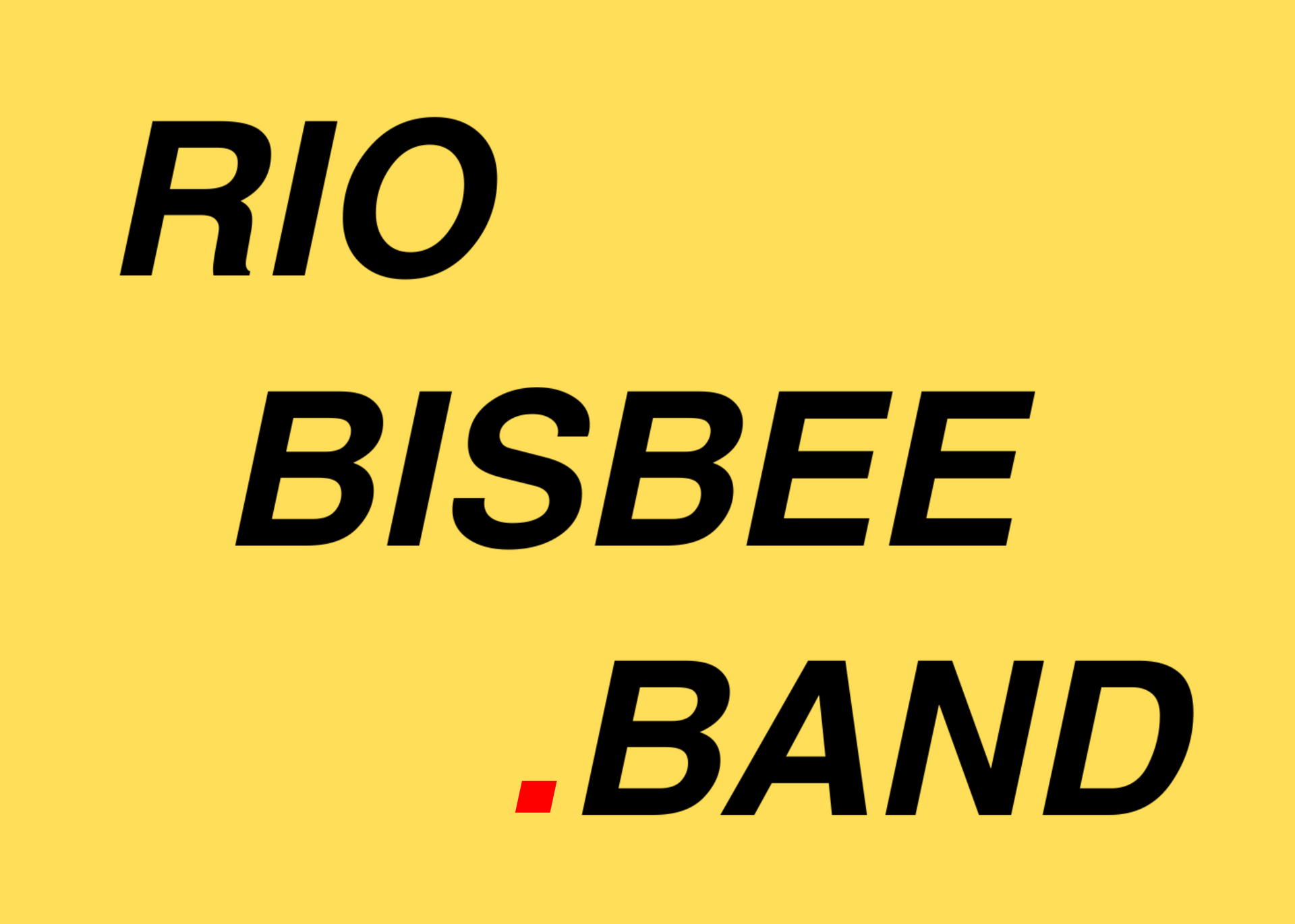 Rio Bisbee Band Logo