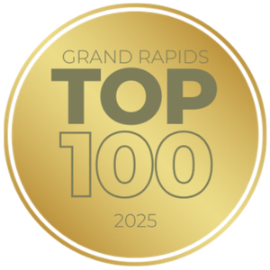 Grand Rapids Top 100 2025 badge