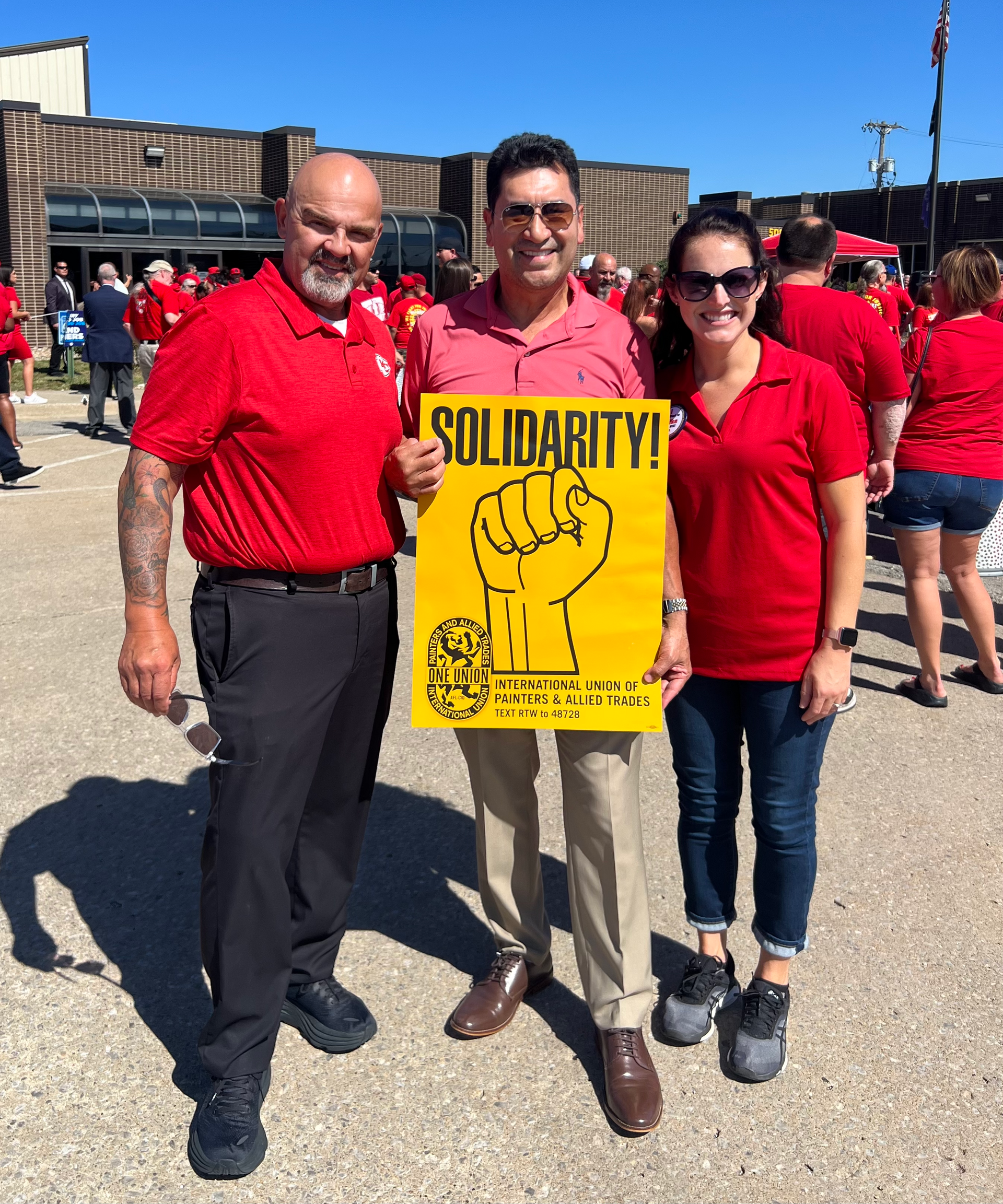 Maggie Nurrenbern supports workers' rights