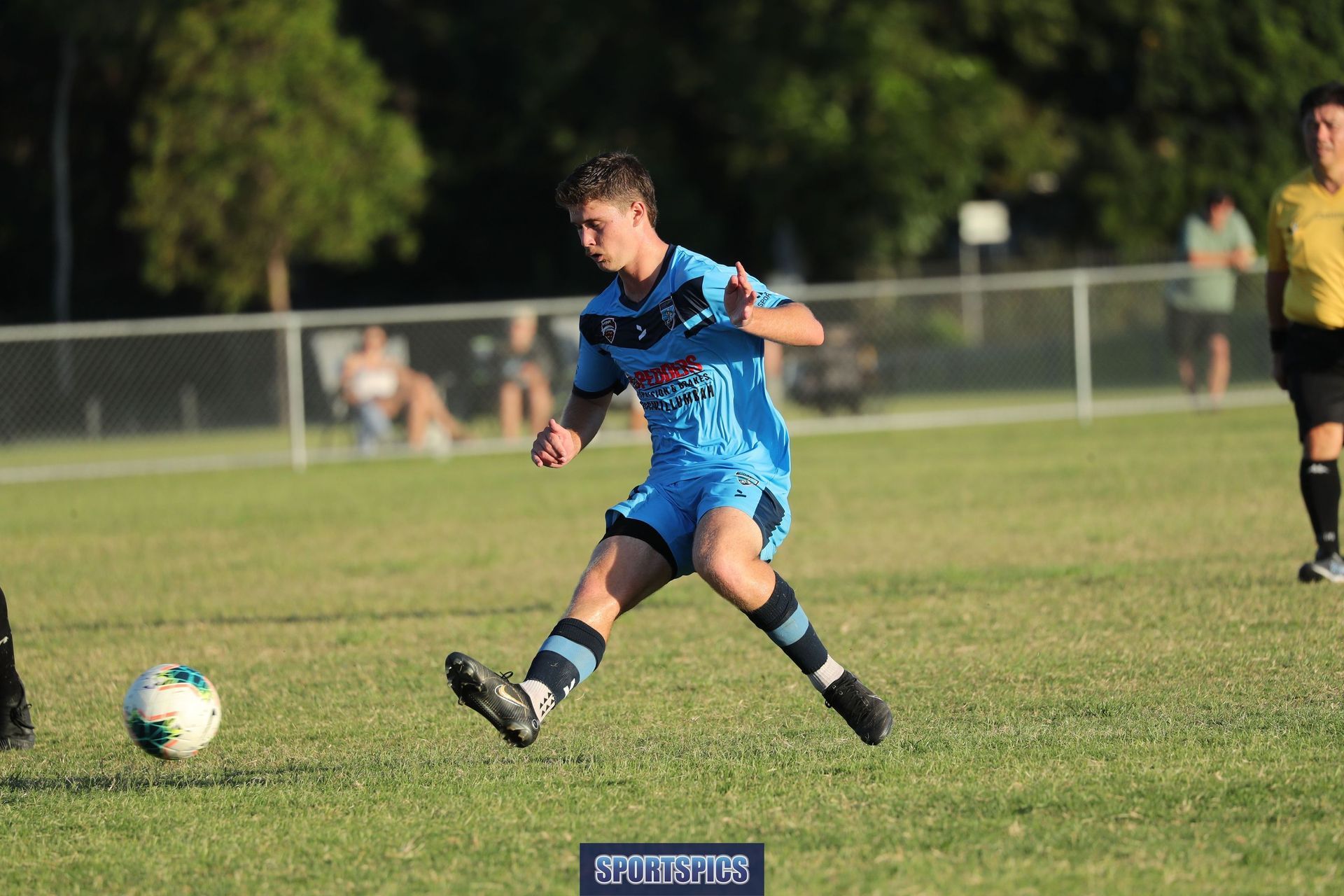 tweed united footballer shooting