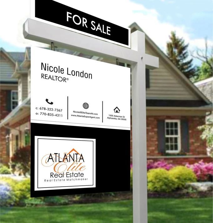 Custom Real Estate Sign Options - Carolina Signs and Wonders Raleigh NC
