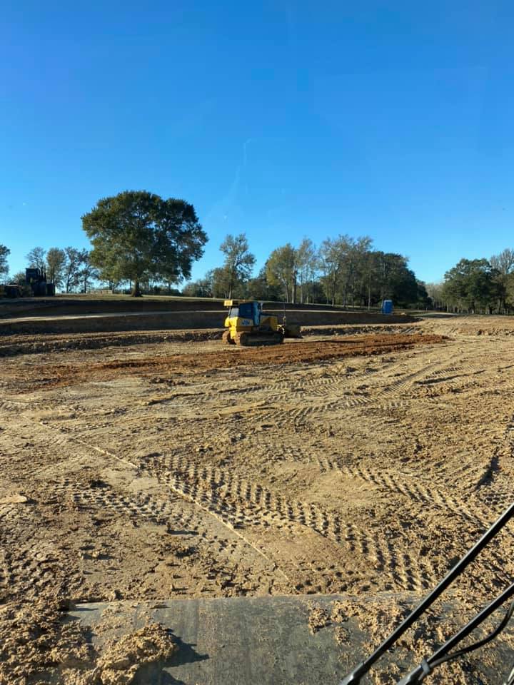 Building pads in the Carmine, TX area