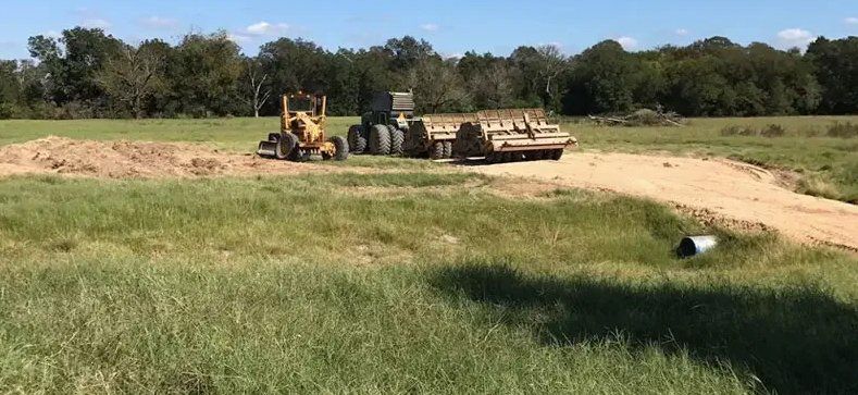 Professional excavation services in the Carmine & Brenham, TX area