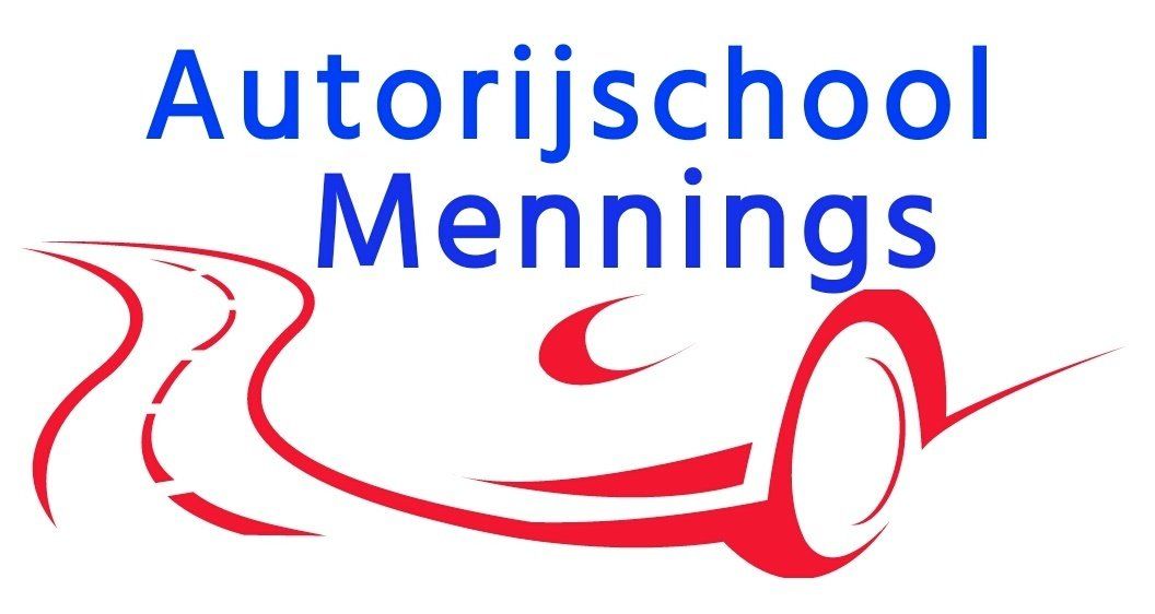 Logo autorijschool Mennings
