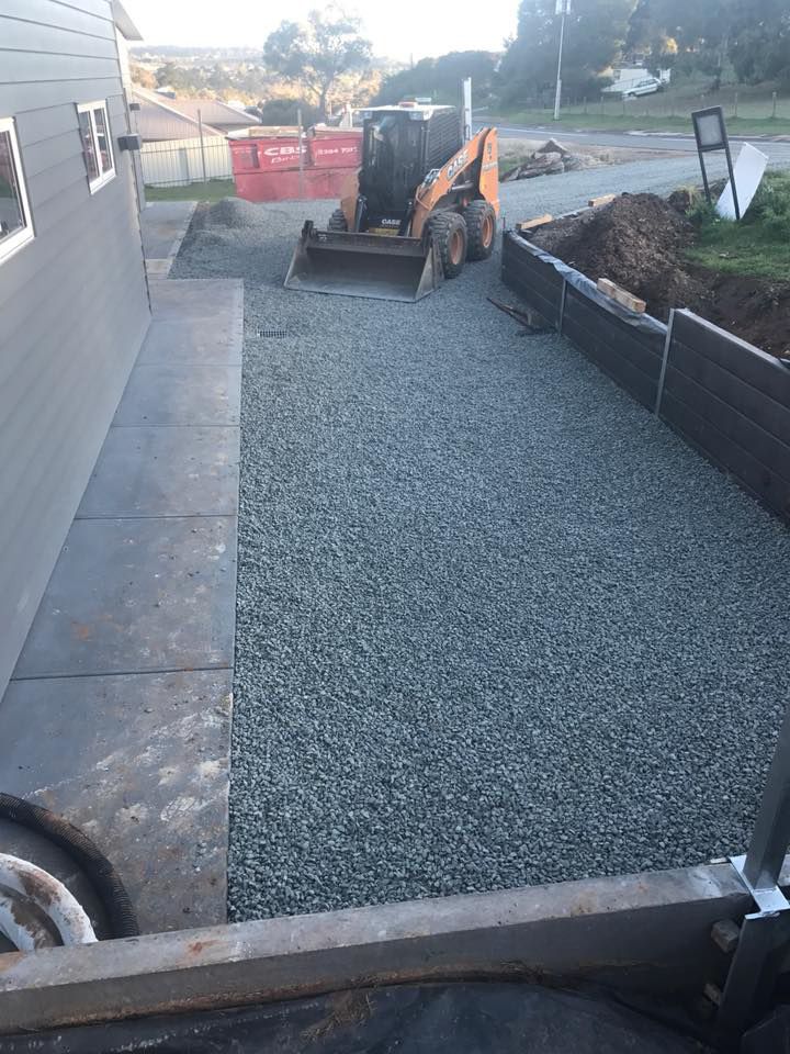 Driveway construction
