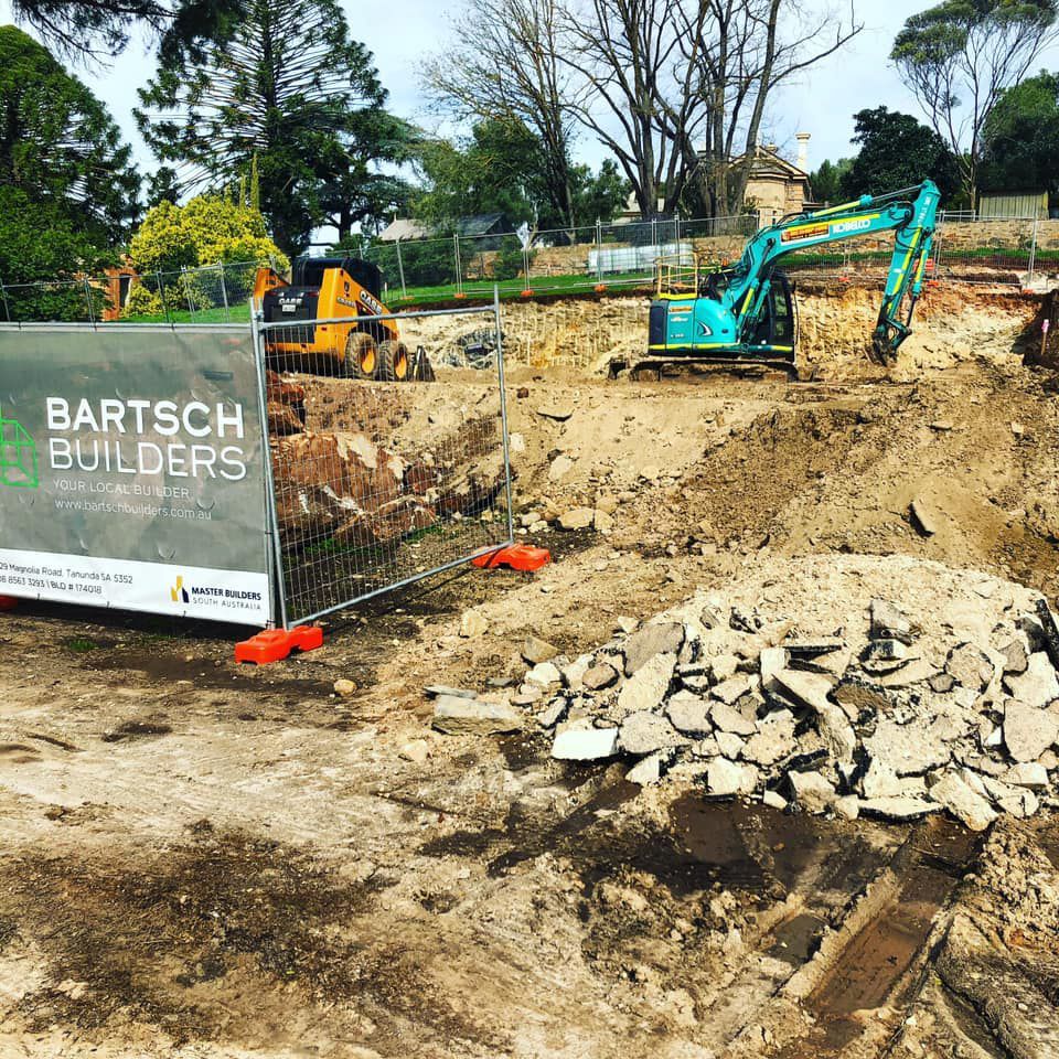 Site cuts and levelling