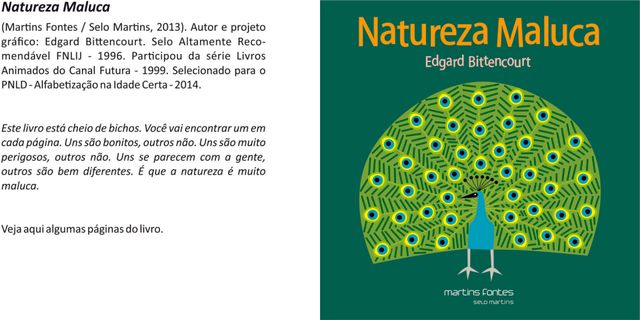 Edgard Bittencourt Artista Gráfico - Natureza Maluca