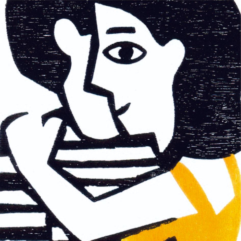 casal dançando forró xilogravura edgard bittencourt natureza maluca