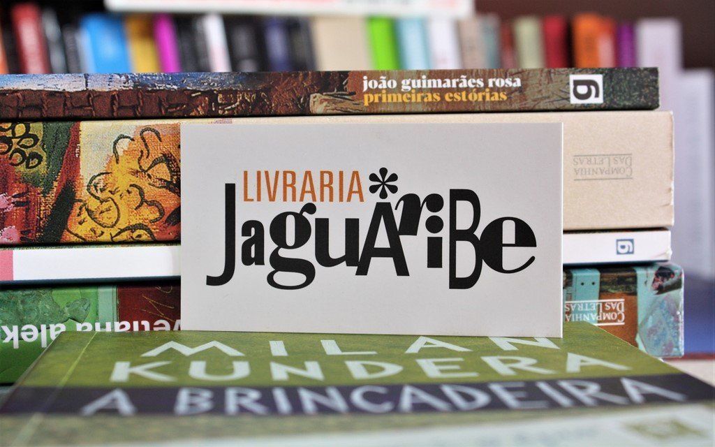 foto livraria jaguaribe cartão de visita campos do jordão logo marca edgard bittencourt natureza maluca