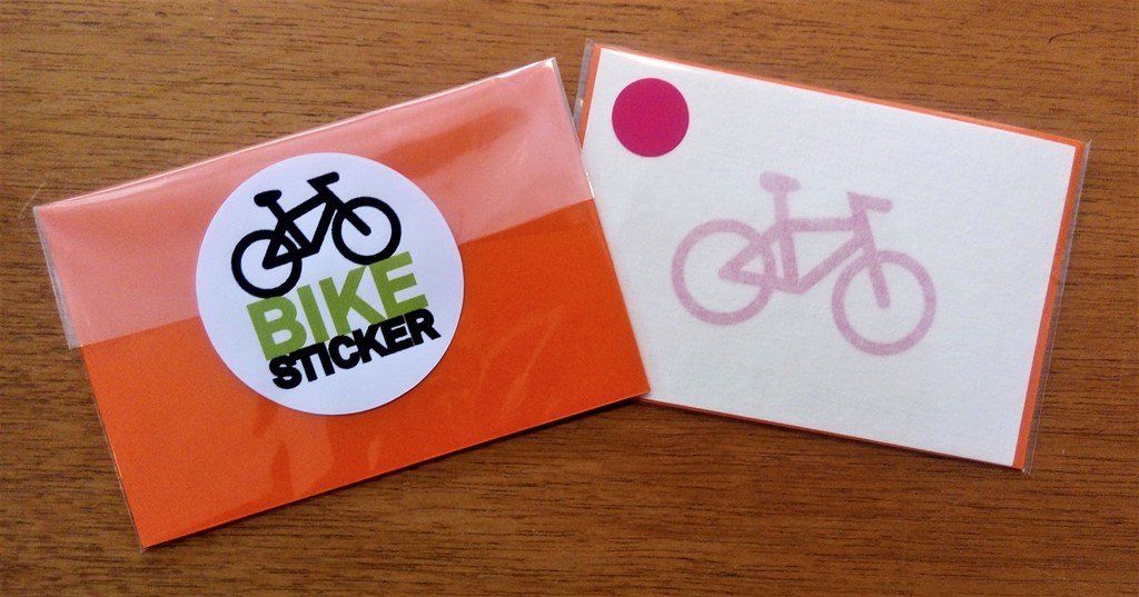 foto adesivo bike sticker edgard bittencourt natureza maluca