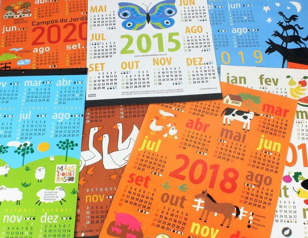 foto calendários edgard bittencourt natureza maluca