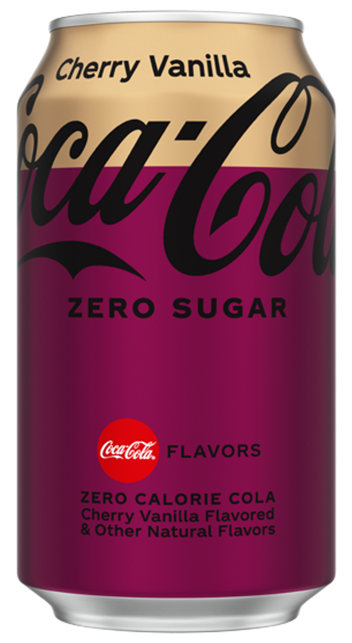 Coca Cola Zero Sugar Cherry Vanilla Coke Zero Cola Zero