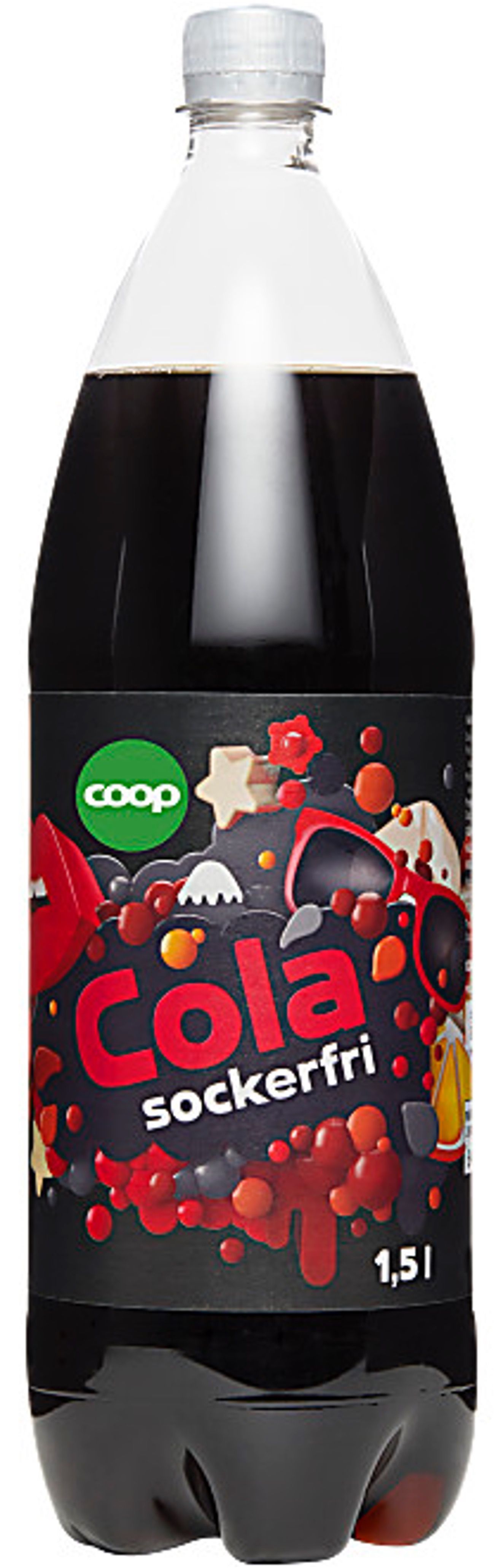 Coop Cola Sockerfri 