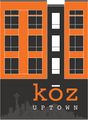 Koz on Uptown header logo - select to go home