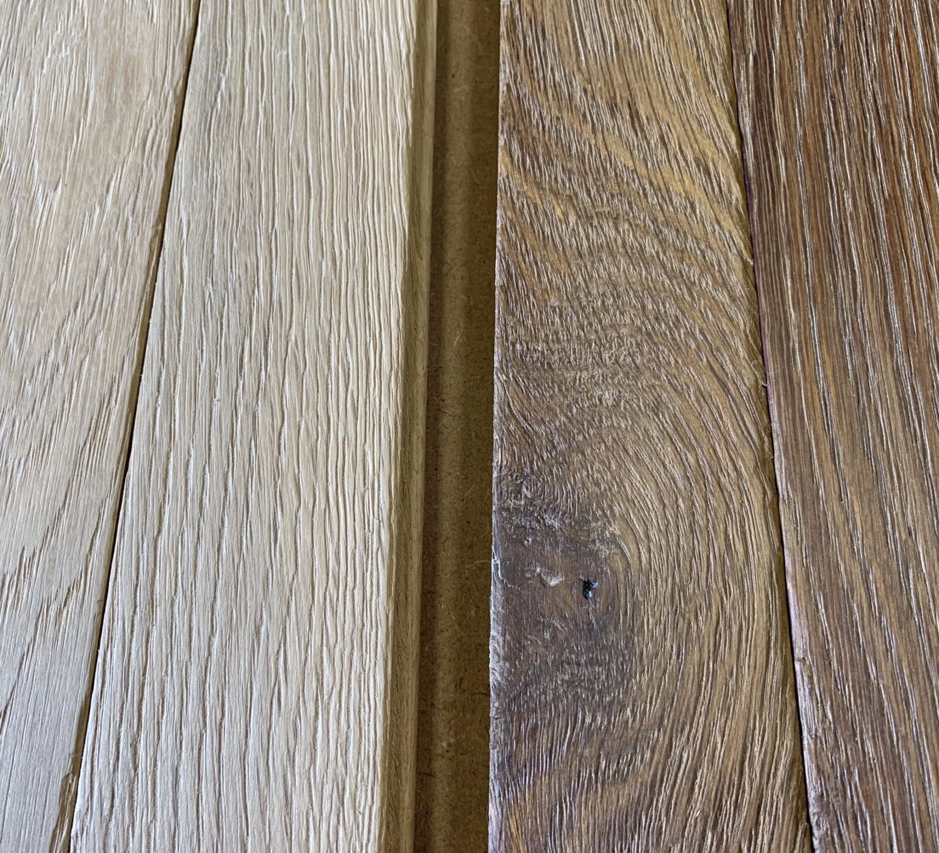 Achieving the Fumed Look on White Oak