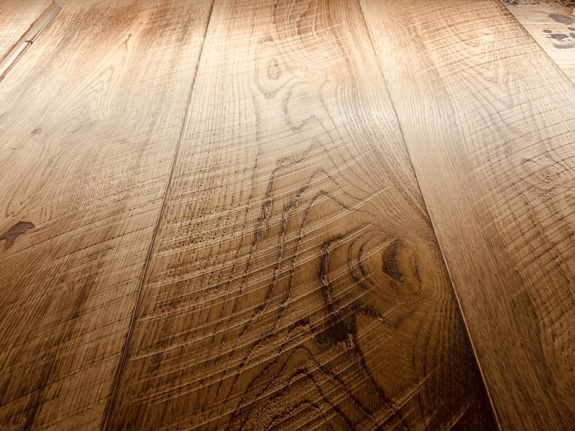 Circle Sawn Wide Plank Hardwood Floor