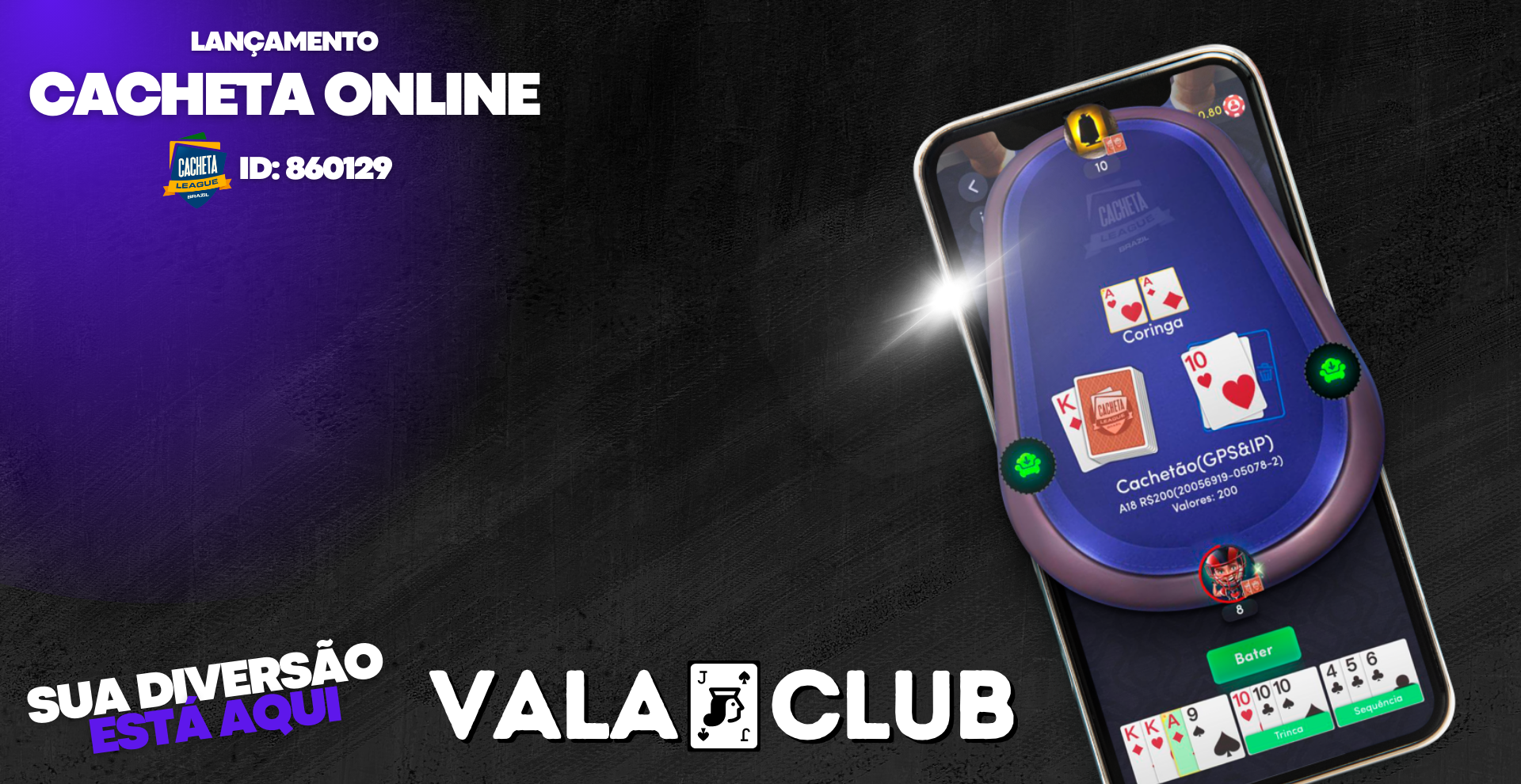 Truco Online Valendo - Clube de Truco no App Cacheta League