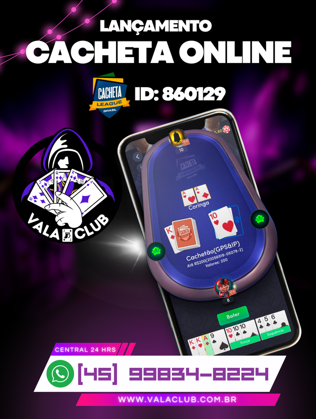 Jogar Cacheta Online - Cacheta League Brazil